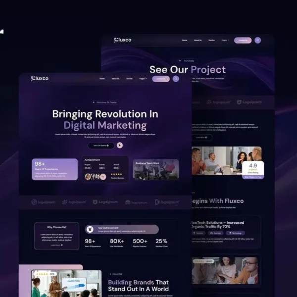 digital marketing agency elementor kit